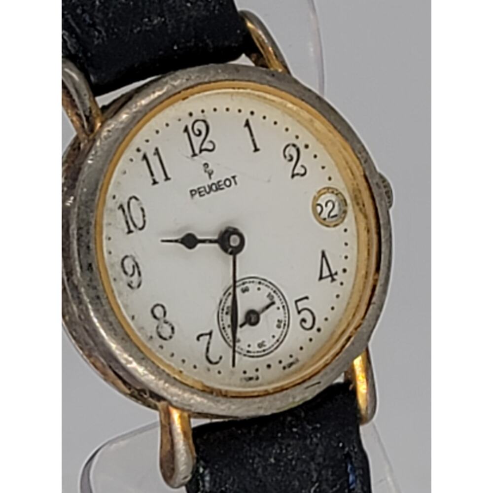 Peugeot Women's Petite Analog Quartz Leather BandWatch